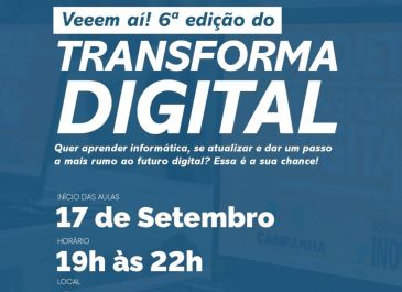  Vem aí a 6ª edição do Transforma Digital!