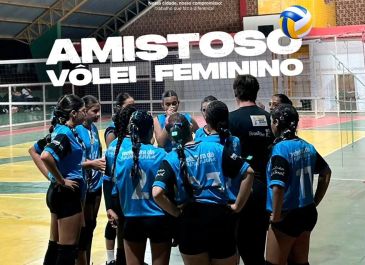 Amistoso vôlei feminino! 