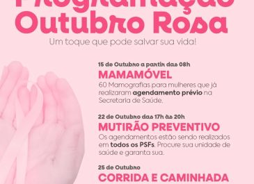 Outubro Rosa: Um toque que pode salvar sua vida