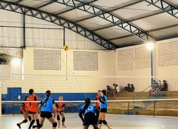  início do 1º Campeonato de Vôlei Quarteto – Masculino e Feminino