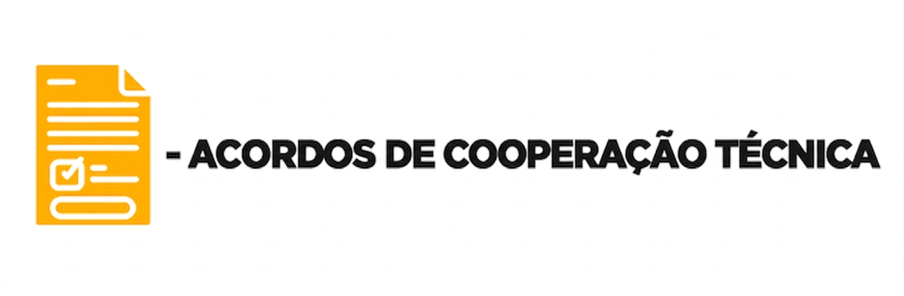 acordos de cooperacao tecnica